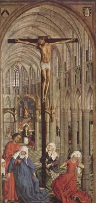 Rogier van der Weyden Crucifixion in a Church (mk08) China oil painting art